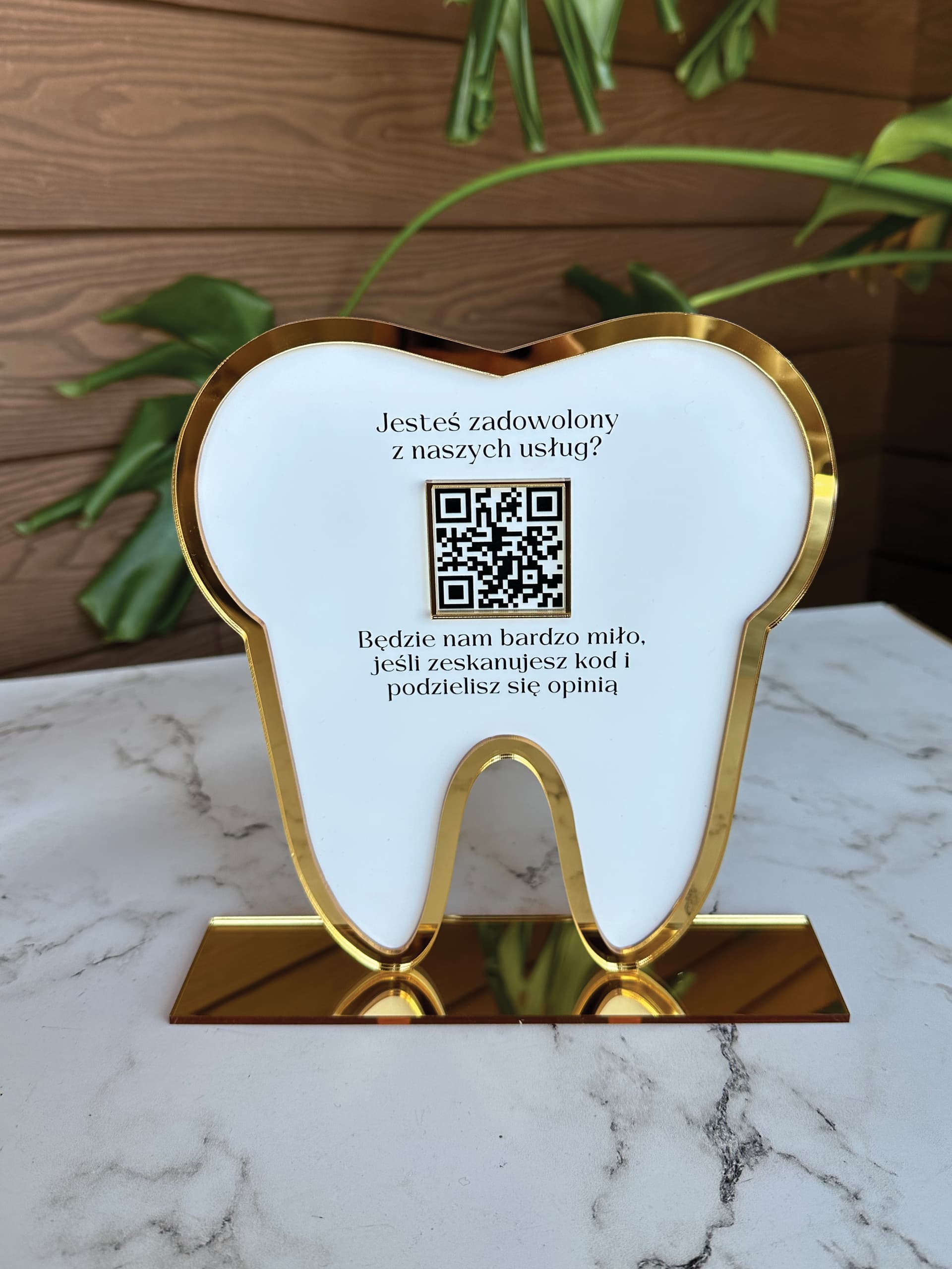 Tabliczka QR Ząb